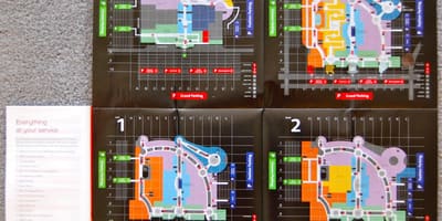O Dubai mall mapa